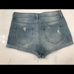 PAC sun Kendall and Kylie jeans shorts.